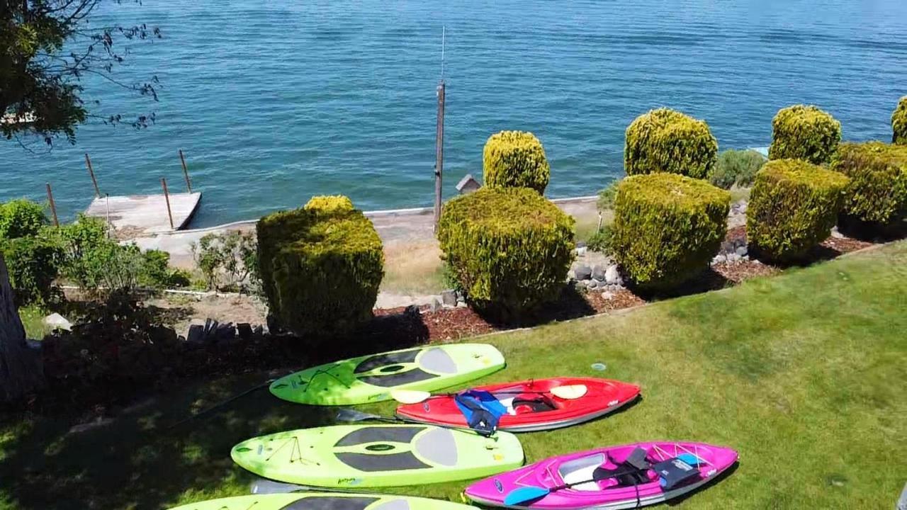 Lakeshore Inn Water Front موسيس ليك المظهر الخارجي الصورة