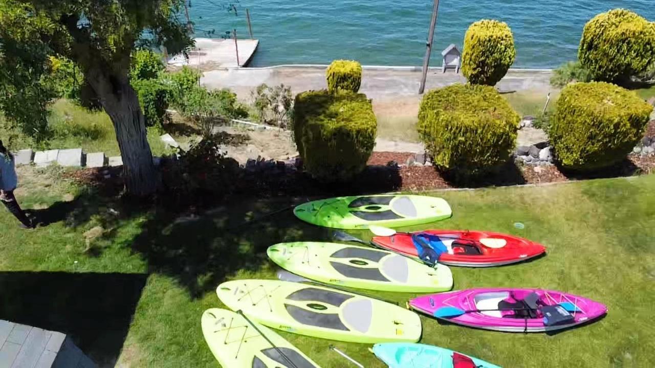 Lakeshore Inn Water Front موسيس ليك المظهر الخارجي الصورة